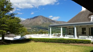 Lovely views all around.  This was where we ate breakfast each morning.