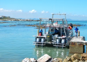 Our boat for our three-hour tour.  Just sit right back and you'll hear a tale, the tale of a fateful trip...