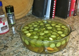 Twenty-four hours on the counter and then into the fridge they go. Yummm!