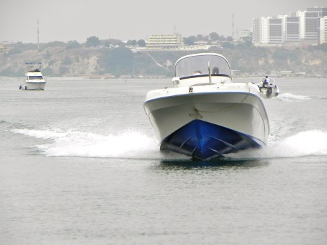 Boating in Luanda